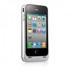 Kensington Band Case for iPhone 4 & 4S - Étui pour téléphone portable - noir, blanc - pour Apple iPhone 4, 4S