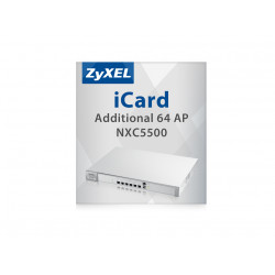 Zyxel E-iCard - Licence de mise à niveau - 64 points d'accès - pour Zyxel NXC5500
