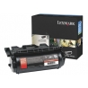 Lexmark - À rendement élevé - noir - original - cartouche de toner LCCP - pour Lexmark T640, T642, T644