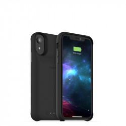 mophie Juice Pack access - Boîtier de batterie pour téléphone portable - noir - pour Apple iPhone XR