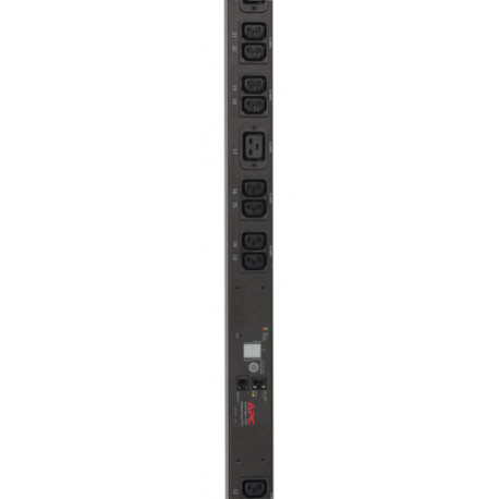 APC Metered Rack PDU Zero U - Unité de distribution d'alimentation (rack-montable) - CA 230 V - Ethernet 10/100 - entrée : IEC