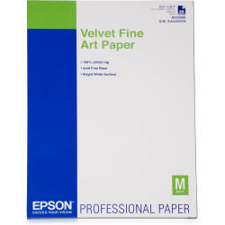 Epson Fine Art Velvet - Velours - A2 (420 x 594 mm) 25 feuille(s) papier pour beaux arts - pour SureColor P5000, P800, SC-P1000