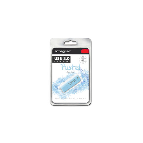 Integral Pastel - Clé USB - 16 Go - USB 3.0 - Ciel bleu
