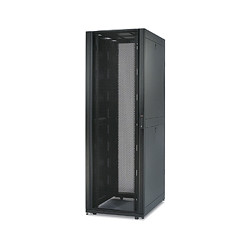 APC NetShelter SX Enclosure with Sides - Rack - noir - 48U - 19" - pour P/N: SUA1000RM2U, SUA1000RM2U-TU, SUA1000RMI2U, SUA220