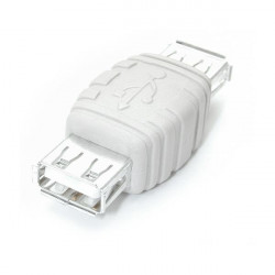 StarTech.com Changeur / Inverseur de genre USB - Coupleur / Adaptateur USB A vers A - F/F - Blanc - Inverseur de connexion USB 