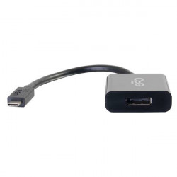 C2G USB C to DisplayPort Adapter Converter - USB Type C to DisplayPort Black - Adaptateur vidéo externe - USB 3.1 - DisplayPort