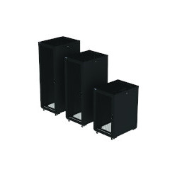 Eaton RA Series - Rack armoire - 4 montants - noir, RAL 9005 - 42U - 19"