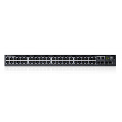 Dell Networking S3148P - Commutateur - C3 - Géré - 48 x 10/100/1000 (PoE+) + 2 x 10 Gigabit SFP+ + 2 x SFP Gigabit combiné - fl