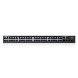 Dell Networking S3148 - Commutateur - C3 - Géré - 48 x 10/100/1000 + 2 x 10 Gigabit SFP+ + 2 x SFP Gigabit combiné - flux d'ai