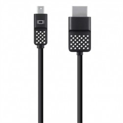 Belkin - Câble Mini DisplayPort vers HDMI, Compatible 4K, pour MacBook Air, MacBook Pro et Autres Appareils Mini DisplayPort - 